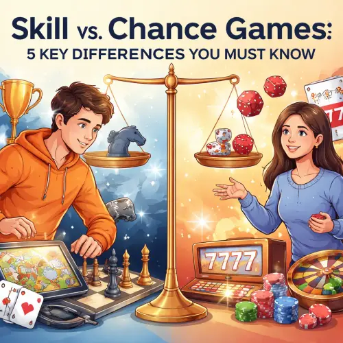 Differences Between Skill-Based Games and Pure Chance Games