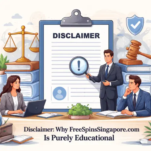 FreeSpinsSingapore.com disclaimer educational purpose