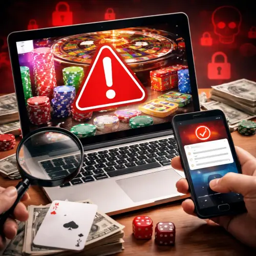 gambling scams, phishing sites gambling, impersonation scams gambling