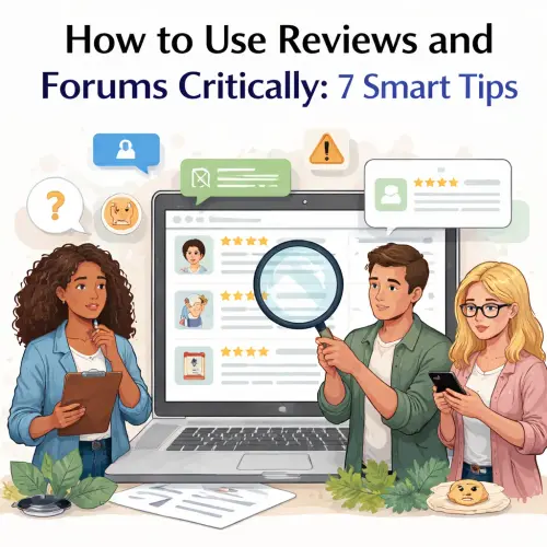 how to use reviews and forums critically