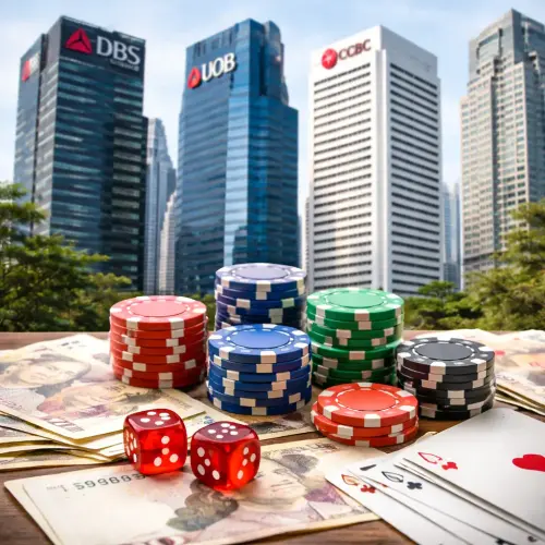 Major Singapore Banks’ Policies on Gambling Transactions, Singapore bank gambling policy, gambling transaction restrictions DBS OCBC UOB
