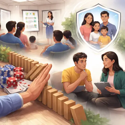 Ministry of Social and Family Development gambling harm mitigation