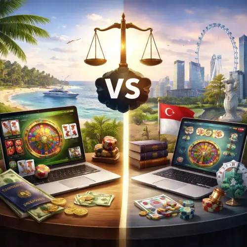 Offshore Online Casinos vs Singapore Operators