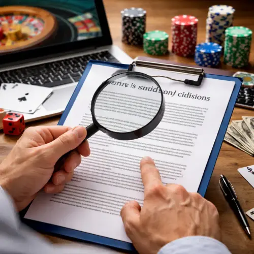 Reading Casino Terms and Conditions, casino terms and conditions, how to read casino terms, gambling terms guide