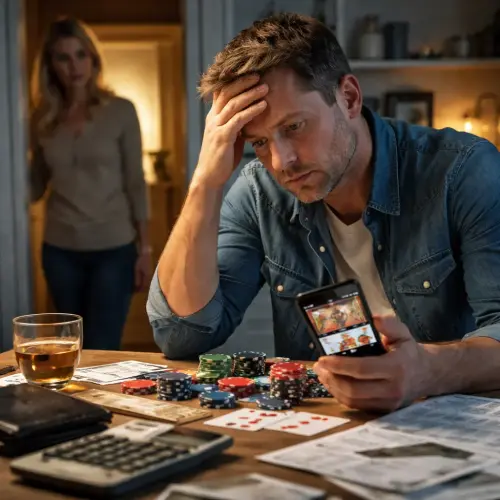 signs of problem gambling, problem gambling signs, when to seek help for gambling, gambling addiction symptoms