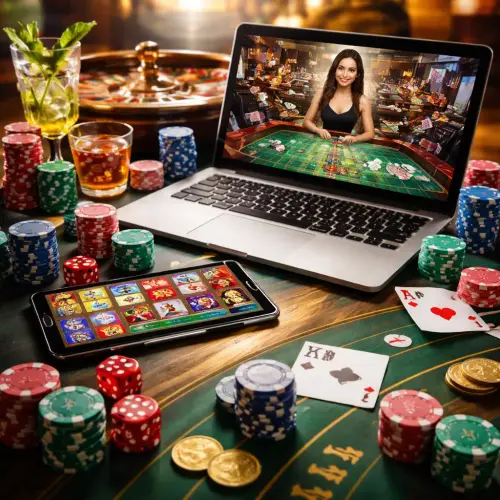 Types of Online Casino Games, online casino games, types of casino games, slots table games live dealers