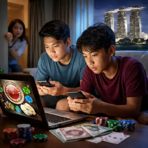 young people and online gambling exposure in Singapore, youth gambling Singapore, online gambling exposure young people, Singapore gambling regulation